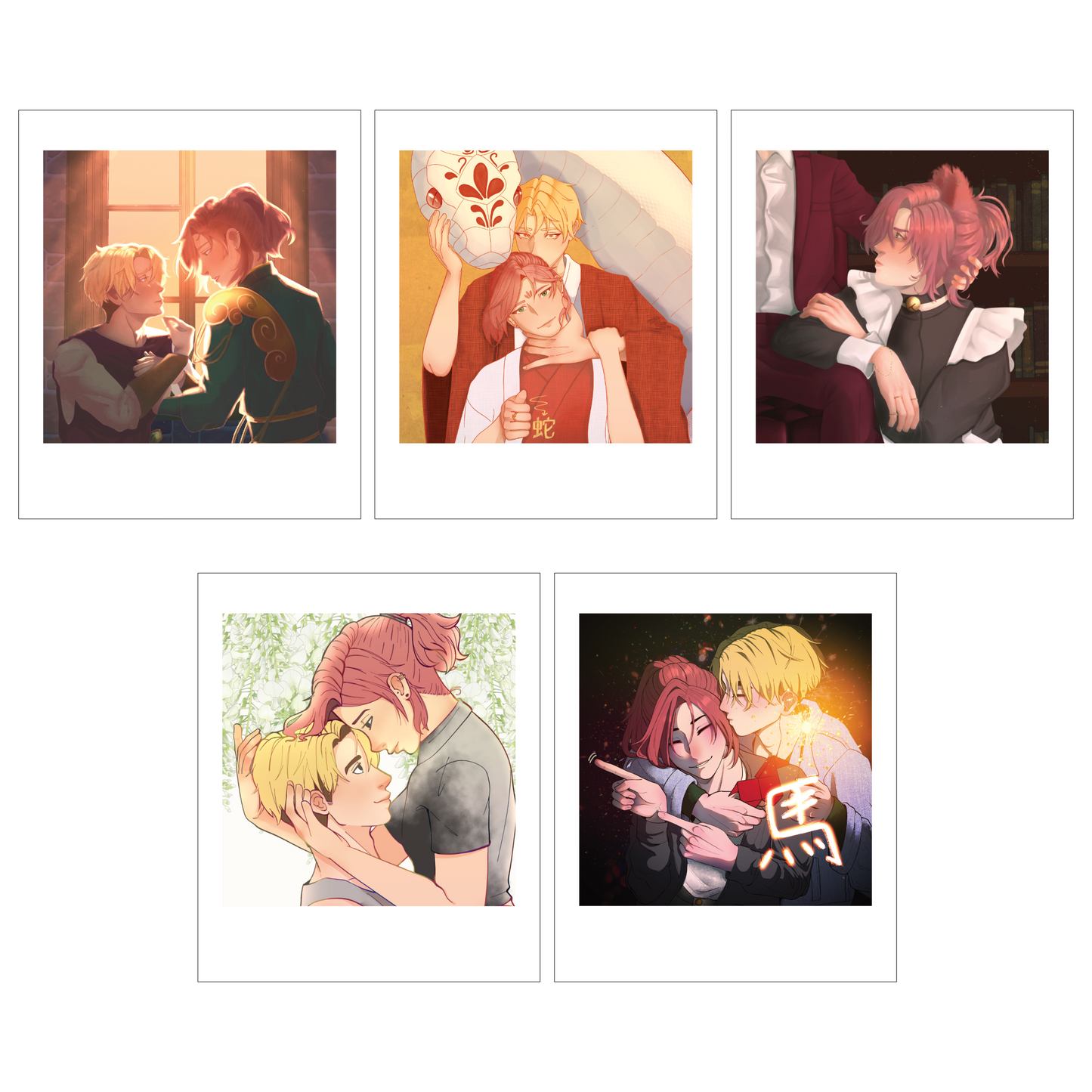 Pas De Deux AU Polaroids