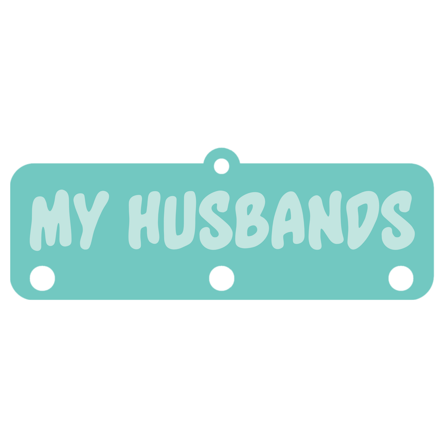 My Husbands Keychain Connector (pre-order)