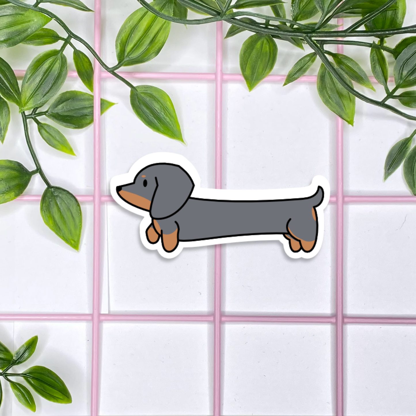 Dachshund Vinyl Stickers