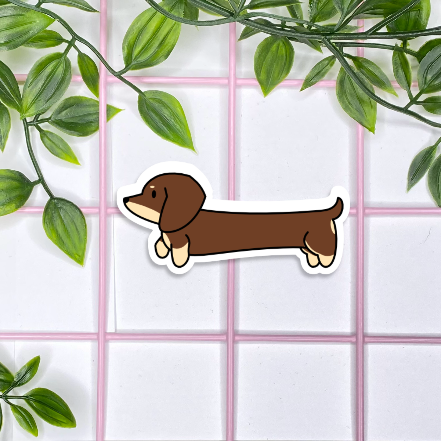 Dachshund Vinyl Stickers