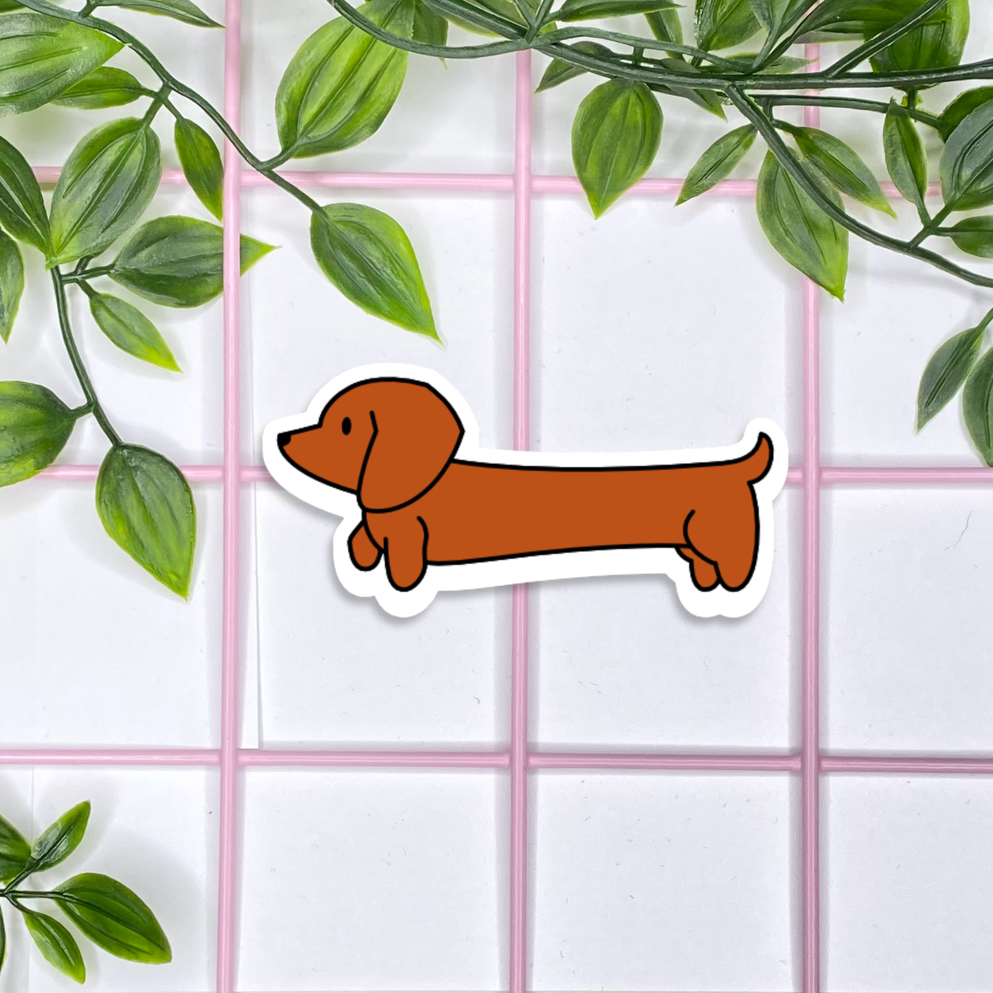 Dachshund Vinyl Stickers