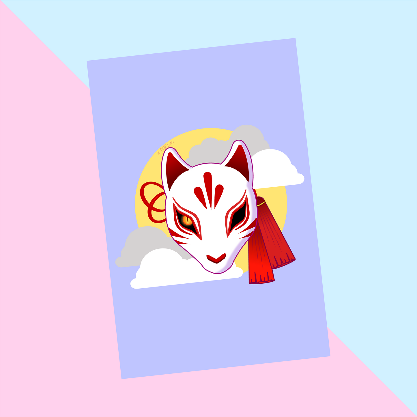 Kitsune Print