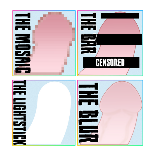 Manhwa Censorship Blind Bag Keychains