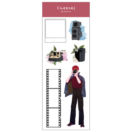 Photographer Hisei Decorative Stickers