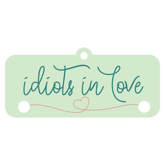 Idiots in Love Keychain Connector