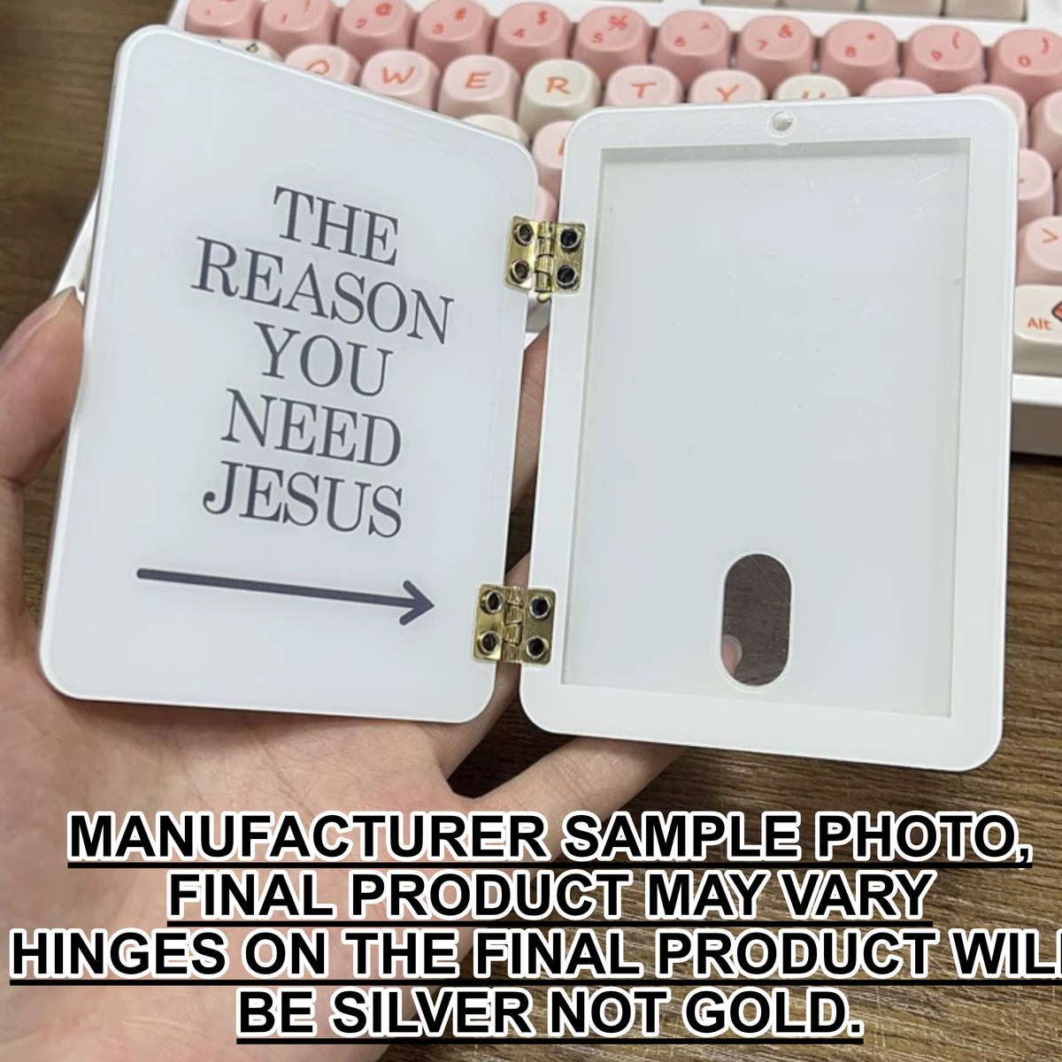 Not-So-Holy Bible Openable Photocard Holder (pre-order)