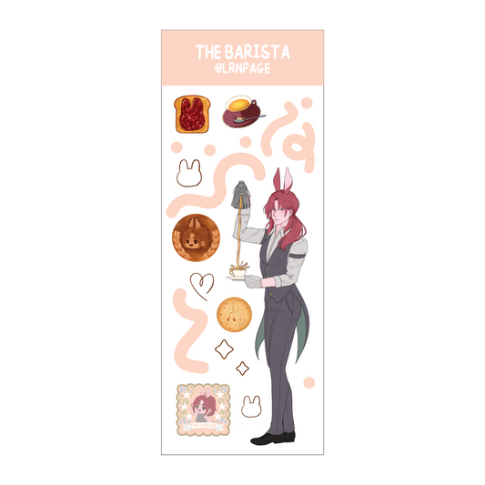 Bunny Boy Bakery Nao Sticker Sheet