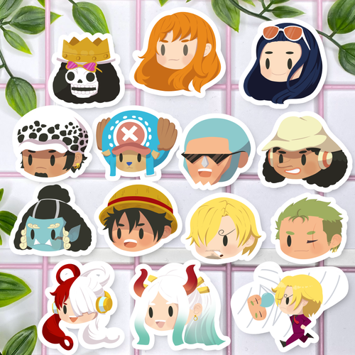 Pirate Anime Stickers