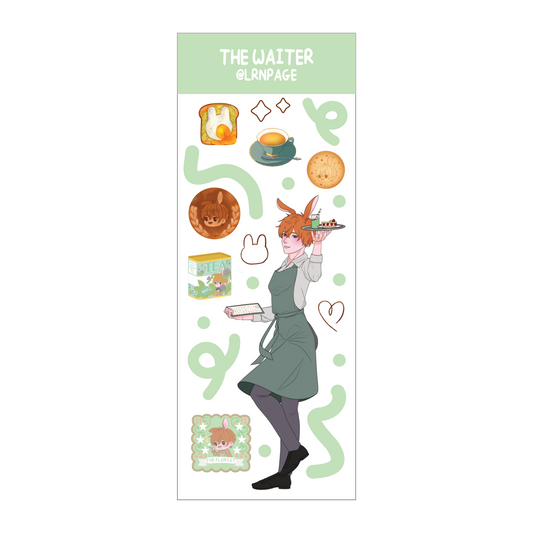 Bunny Boy Bakery Ren Sticker Sheet