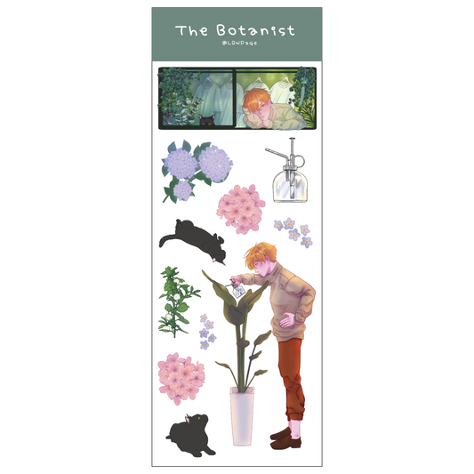 Botanist Ren Decorative Stickers