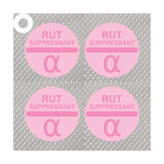 Rut Suppressants Pill Keychain