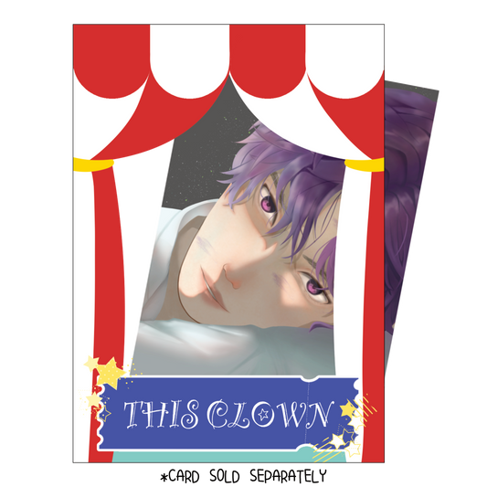 This Clown Circus Photocard Holder