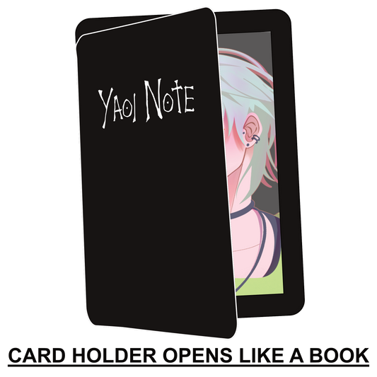 Yaoi Note Openable Photocard Holder (pre-order)