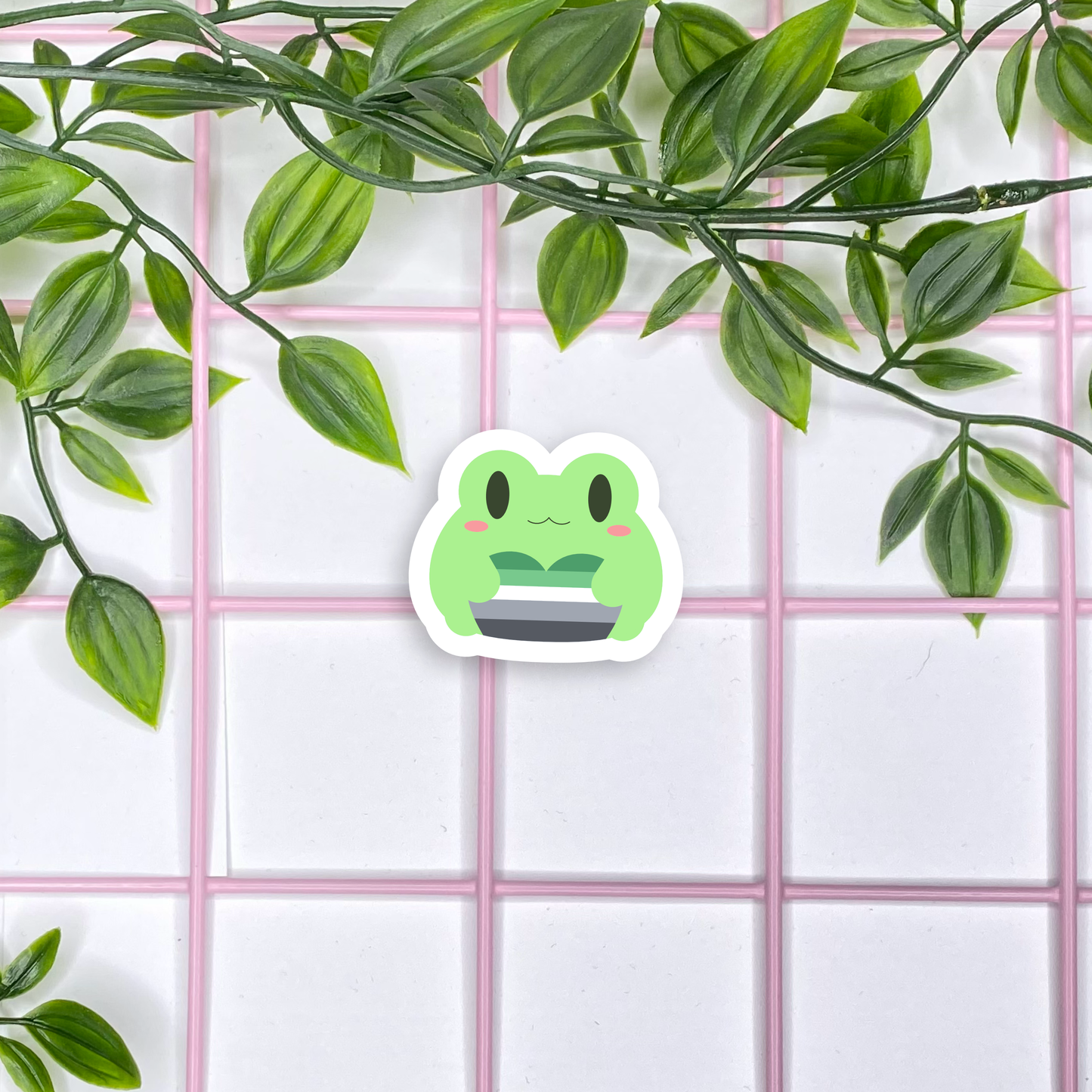 LGBTQ+ Frog Love Stickers