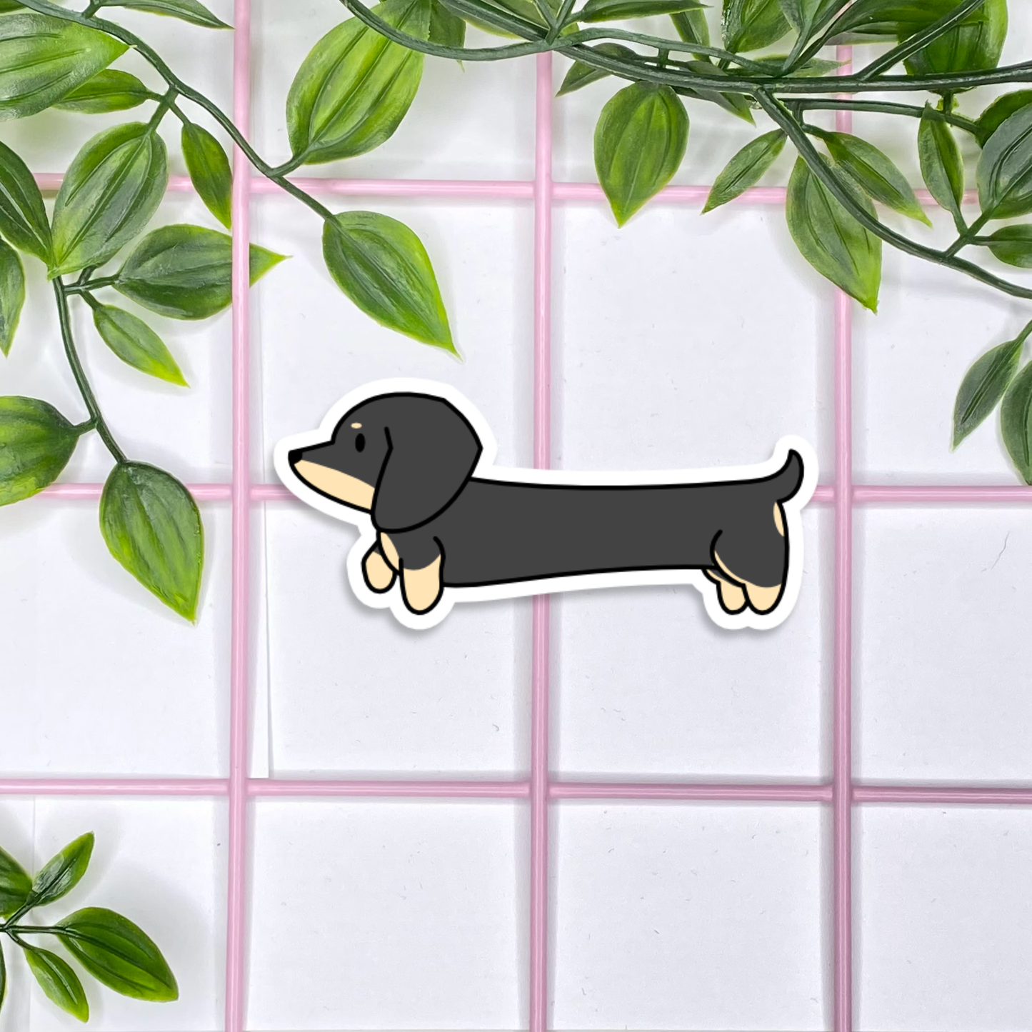 Dachshund Vinyl Stickers