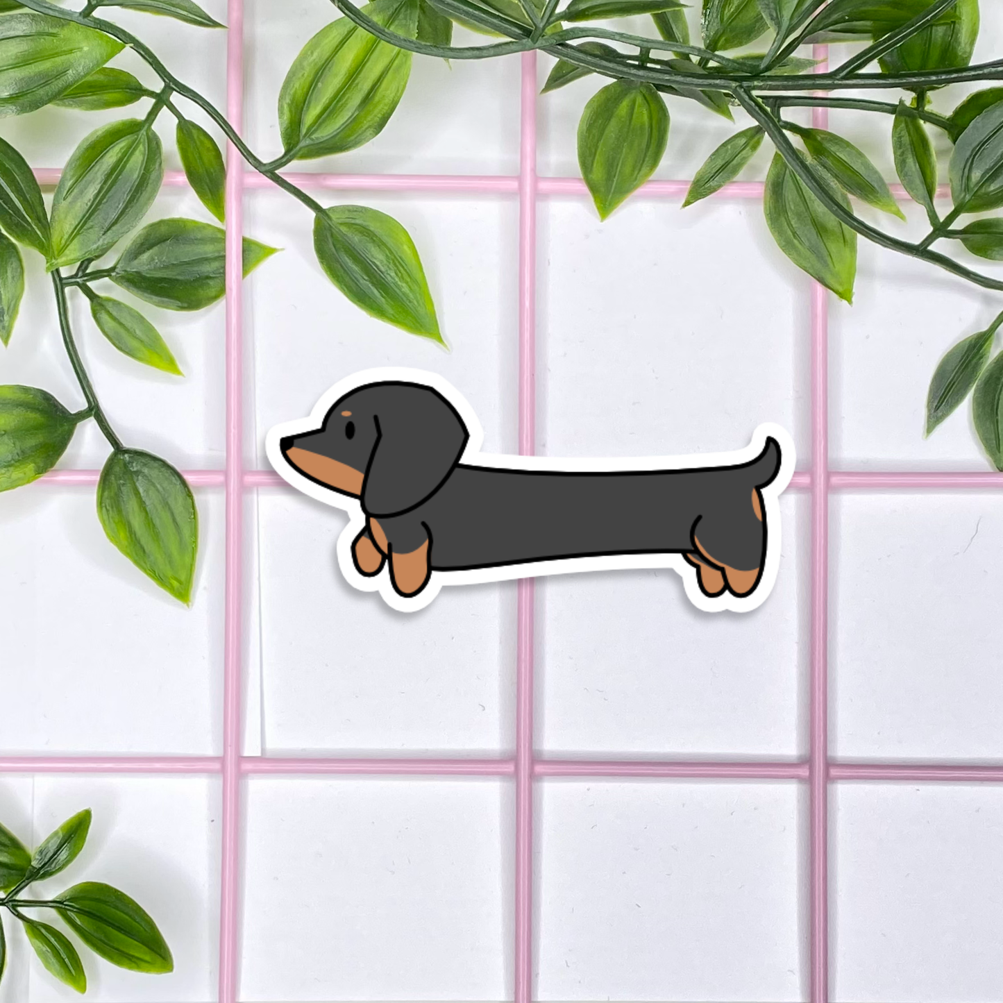 Dachshund Vinyl Stickers