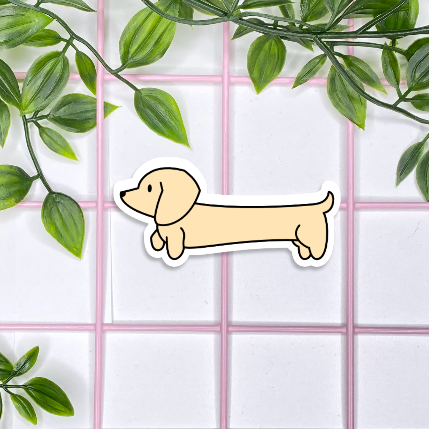 Dachshund Vinyl Stickers