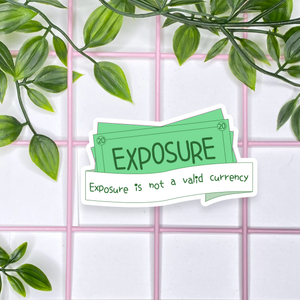 Exposure Sticker