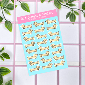 Mini Dachshund Stickers