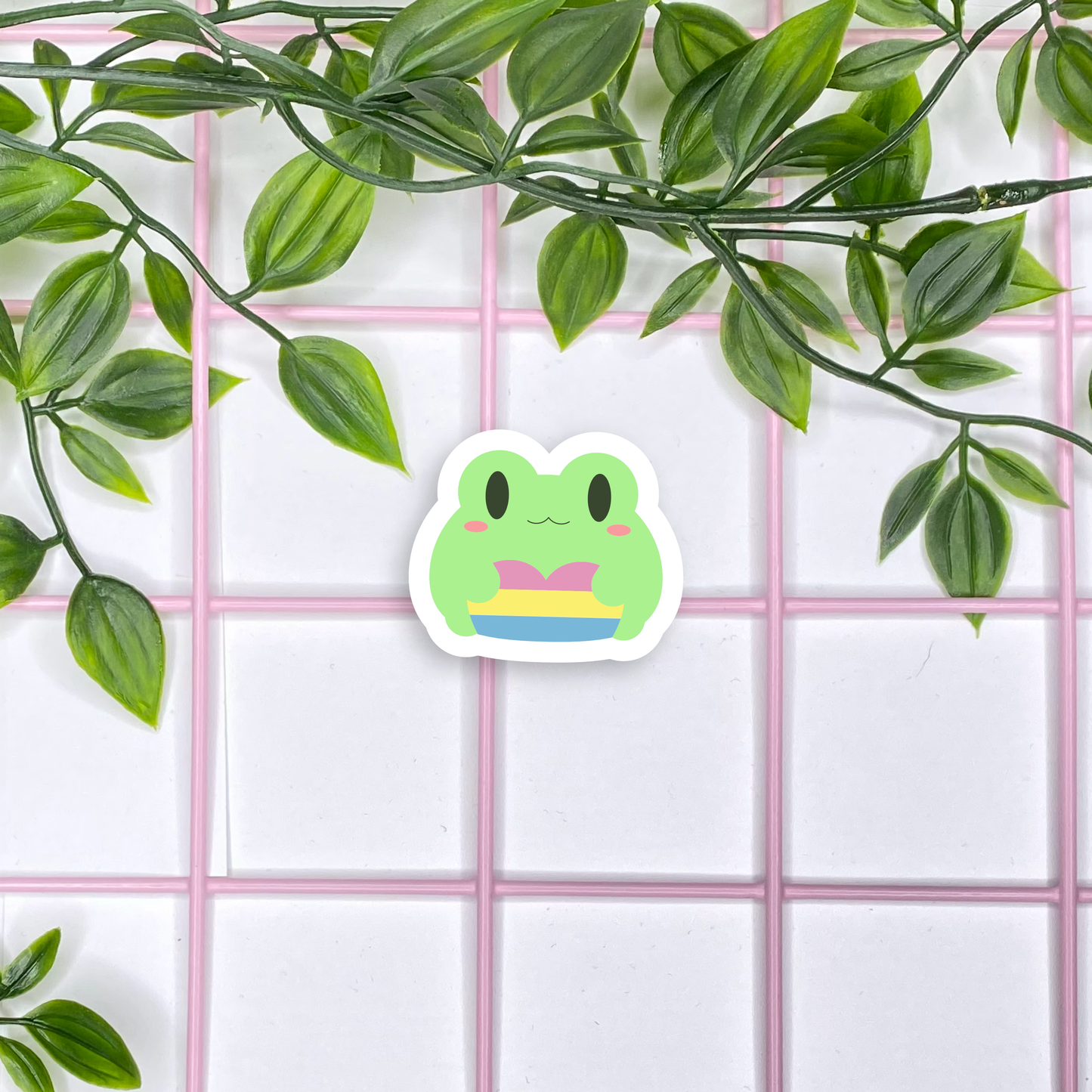 LGBTQ+ Frog Love Stickers