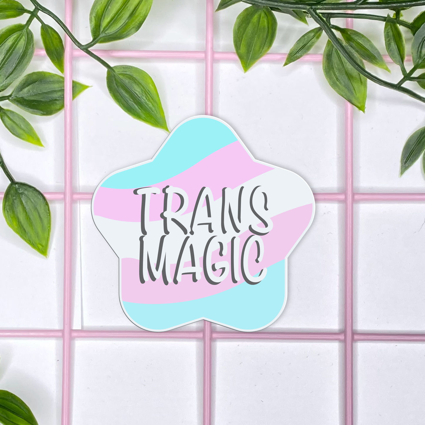 Pun Pride Stickers; Trans-Magic